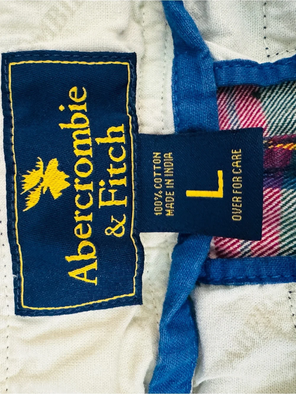 Vintage Abercrombie & Fitch Pants Mens Size LARGE Plaid Golf Preppy Retro Y2K